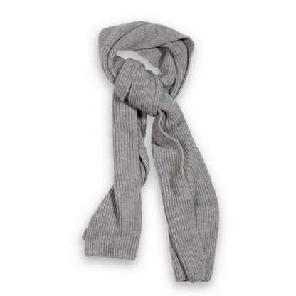 Ribbed Cashmere Scarf