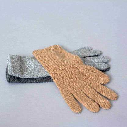 Short Cuff Cashmere Gloves